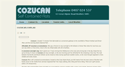 Desktop Screenshot of cozucan.com.au